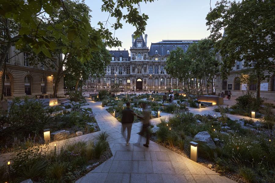 Jardin mémoriel, lumière du sensible