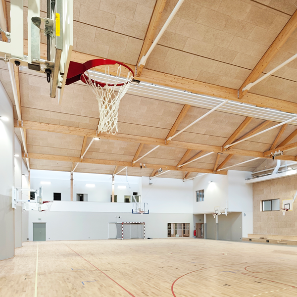 Un gymnase au service  du sport et de la transition écologique