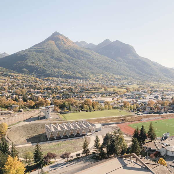 Un parc des sports  polyvalent et durable