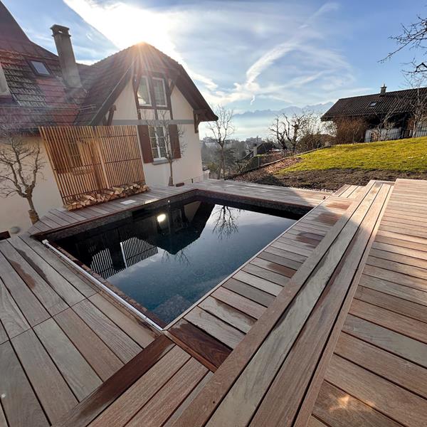 Petit bassin, gros chantier,  par Espace Pro Piscine