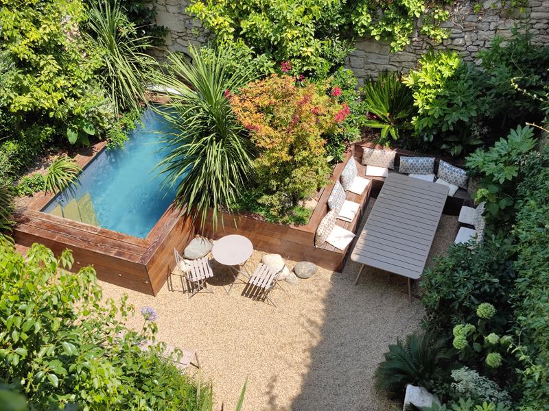 Petit jardin exotique