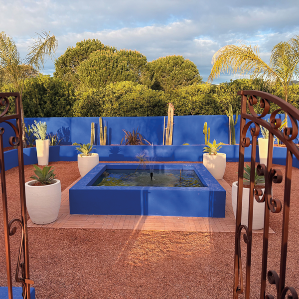 Un Petit Majorelle  en Corse