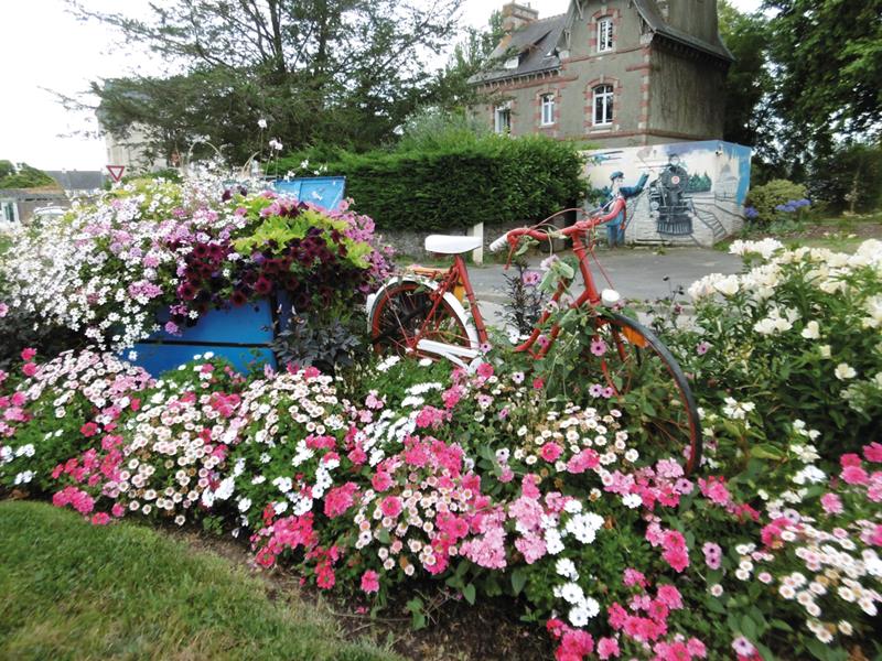 Loudéac : Pédaler dans les fleurs ! 