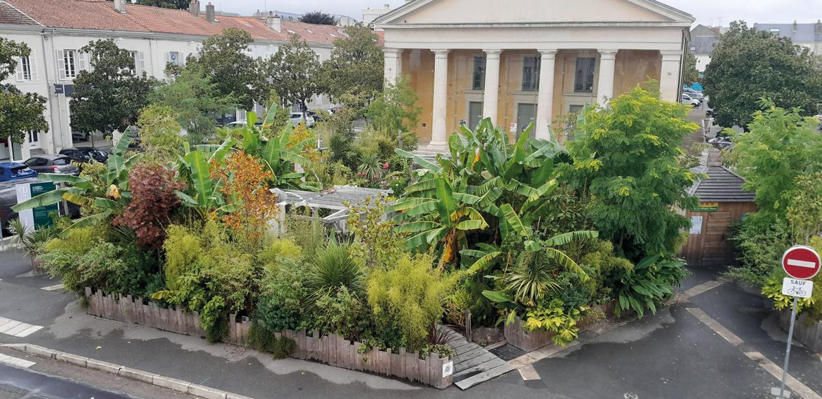 La Roche-sur-Yon : Mariage de plantes horticoles et locales