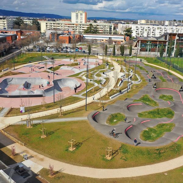 Un pôle international  dédié aux sports urbains